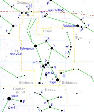 orion sternbild wikipedia